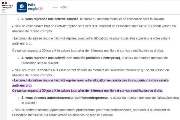 Salaire journalier de référence pole emploi ? | Assistantes-Maternelles.NET